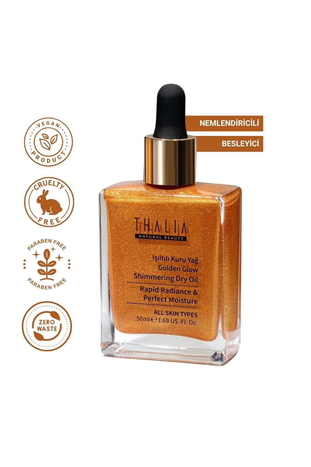 Shimmering Dry Oil