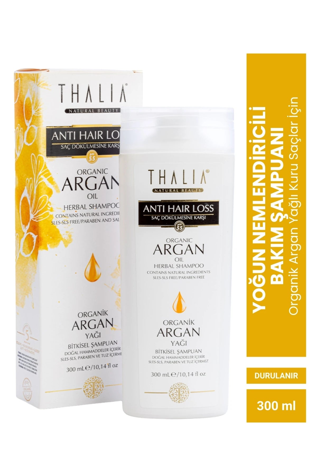 Organic Argan Oil Anti Hair Loss Shampoo